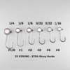 Painted Pill Head Jigs </br>No Keeper 1/4 oz - Image 2